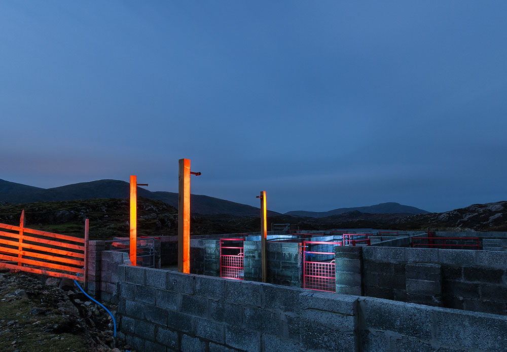 Finsbay Fank, crofting, isle of harris