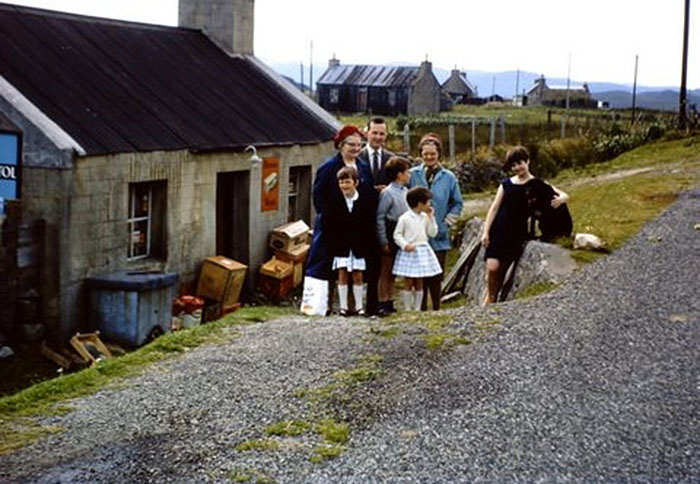 Balallan Post Office 1968, isle of lewis